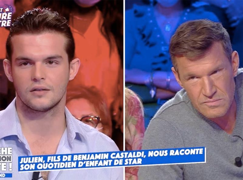 Benjamin Castaldi est suicidaire : en direct dans TPMP, son fils Julien fait une triste révélation.....