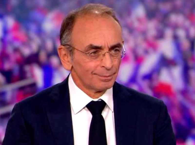 Anne-Claire Coudray repositionne Eric Zemmour dans le journal de 20h suite à une bourde du candidat.