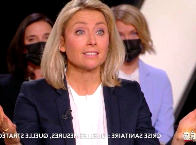 "Pour qui se prend-elle ?", l'interview de Marine Le Pen sur France 2 vaut à la journaliste Anne-Sophie Lapix de vives critiques !